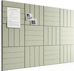 Bumusty Large Cork Board Alternative-48 x 36" Felt Bulletin Board Tiles by BUMUSTY