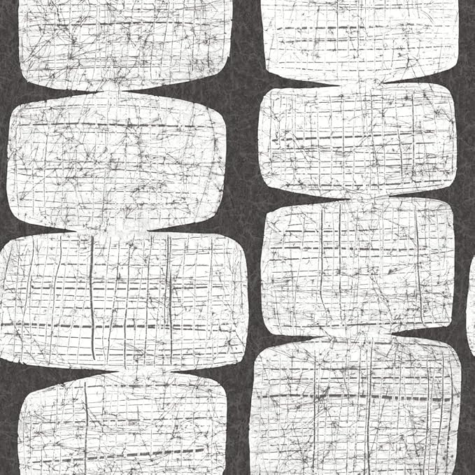 RoomMates RMK12348PL Mid-Century Beads Peel and Stick Wallpaper by RoomMates