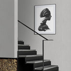 Grey Grasscloth Peel and Stick Wallpaper A Set of 23.6" X 480" Self-Adhesive - Image 4