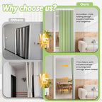 AJAZZ Blackout Magnetic Door Curtain - Image 4