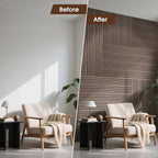 Acoustic Wood Wall Panels 2 Pack 47.6" x 23.6", Sound Proof Wooden Paneling - Image 6