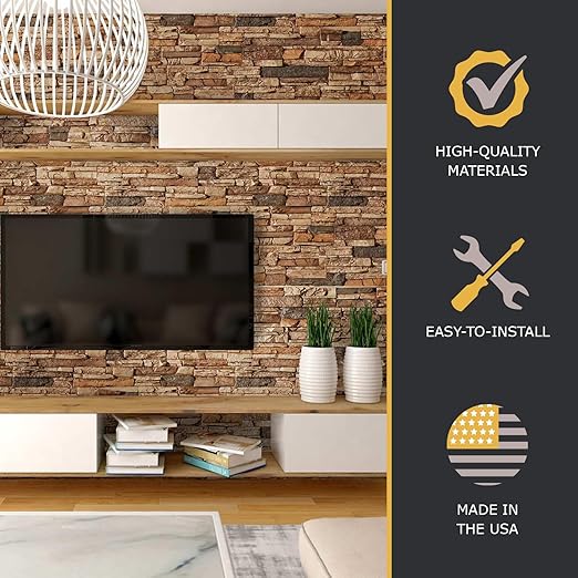 AZ Faux High-Density Polyurethane Faux Stone Interlocking Left Endcap - Image 5