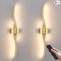 KARTOOSH Battery Operated Wall Sconces Set of Two by KARTOOSH