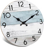 KECYET Wall Clock Silent Non-Ticking Wooden Clocks Battery Operated 12 Inch - Image 2