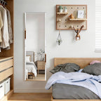 Frameless Mirror Full Length 51"x16" | Wall Mount Mirror Full Length Beveled - Image 5