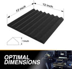 52 Pack Acoustic Panels 1 X 12 X 12 Inches - Image 2