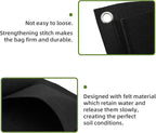 Hanging Planting Grow Bags, 9 Pockets Hanging Vertical Wall Planter Wall - Image 5