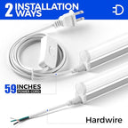 Barrina T5 4FT LED Shop Light, 5000K Daylight White, 20W Utility Light Fixture - Image 5