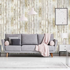 Arthome 17x240'' Gray Rustic Wood Contact Paper Peel and Stick Self-Adhesive - Image 4