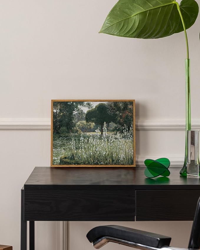 InSimSea Framed Canvas Wall Art Vintage Decor, Landscape Wall Art - Image 4