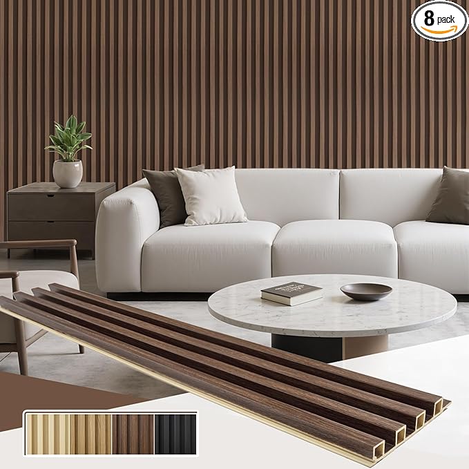 WPC Slat Wall Paneling, Accent Slat Wall Paneling by Unknown