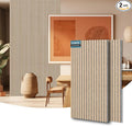 AKUMAX 2 Pack Acoustic Panels, Wood Slat by AKUMAXWOODWALLPANELS