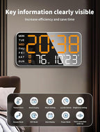 MASHI 8.4''Large Digital Wall Clock, Led Alarm Clock - Image 2