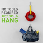 3M CLAW 25 lb. 2 Drywall Silver Hooks & 2 Extra Picture Hangers, Heavyweight - Image 6