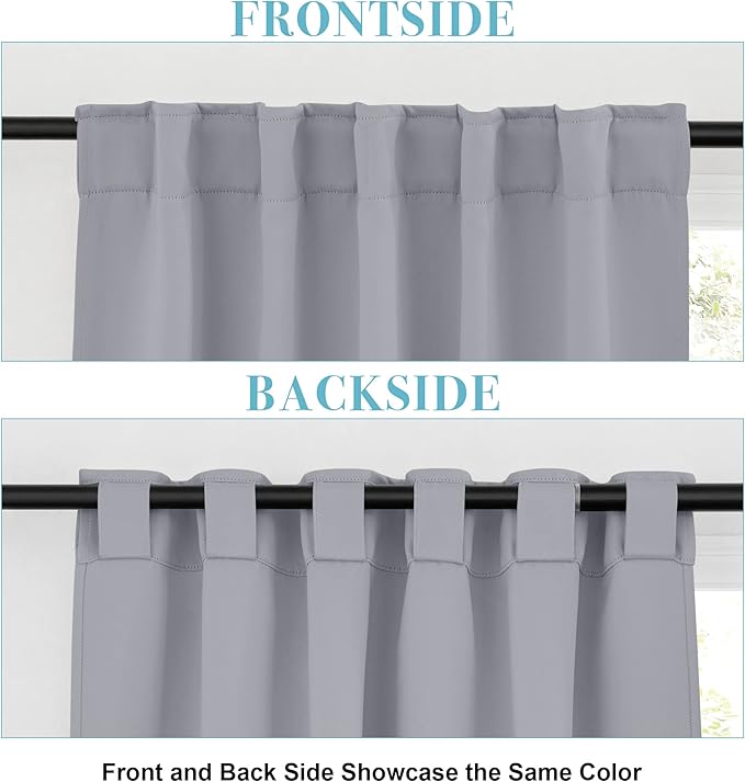 RYB HOME Small Window Curtains - Image 4
