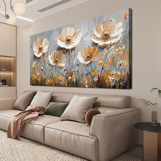 Canvas Wall Art Decor Art Work for Wall Decor Vintage Gold Wall Art Prints Wall by TAIJXAGSG