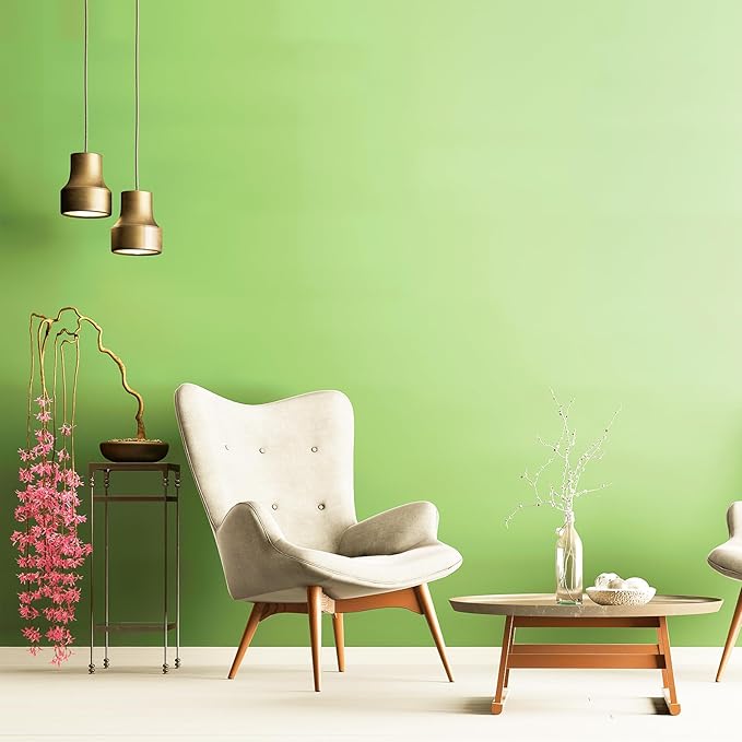 Light Green Peel and Stick Wallpaper, 15.7 X 157 inches Renter Friendly - Image 5