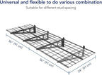 FLEXIMOUNTS 4-Pack 2x6ft 24-inch-by-72-inch Wall Shelf Garage Storage Rack - Image 3