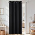 Joydeco Blackout Door Curtain for Doorway Privacy 108 Inches Long, Grommet by JOYDECO