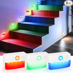 Guankai 3 Pack Motion Sensor Stair Lights by Guankai