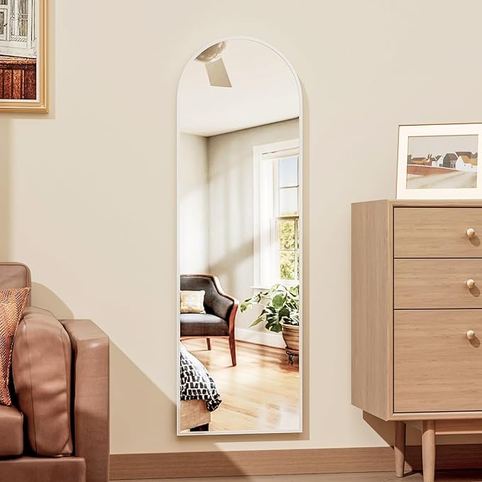 Rowjut Full Length Door Mirror, Wall Mounted Wall Mirrors, Cloakrooms, etc. - Image 2