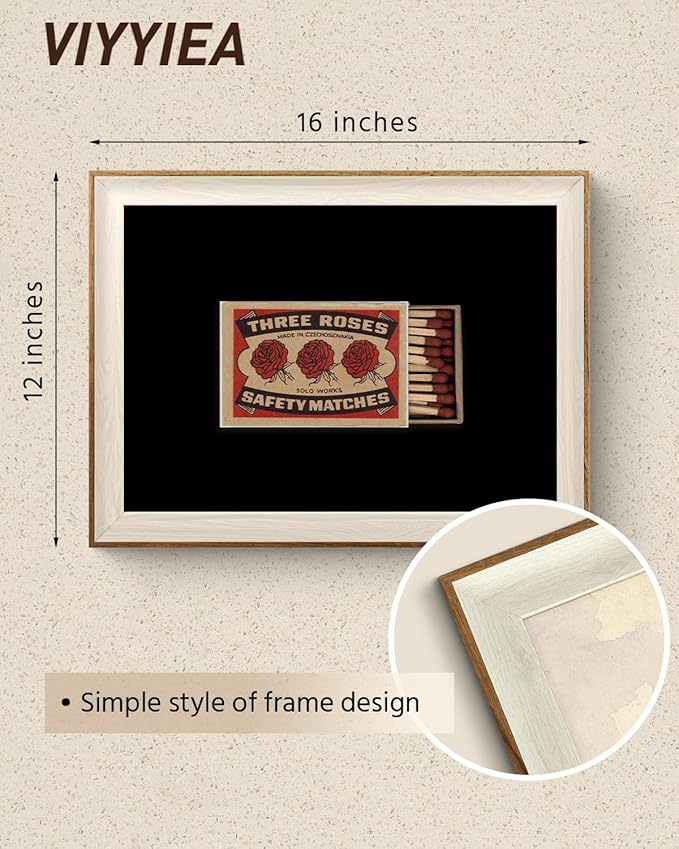 VIYYIEA Vintage Framed Wall Art - Image 2