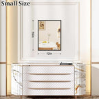 AAZZKANG Mirrors for Wall Rectangular Metal Framed Mirror Modern Decorative for - Image 2