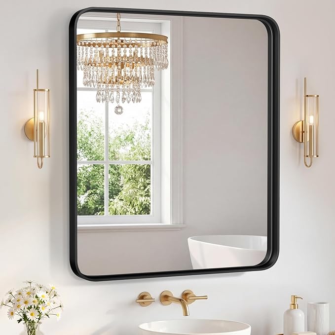 NEWBULIG 36X40 Inch Bathroom Mirror by NEWBULIG