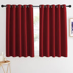 NICETOWN Blackout Curtains 54 Inches Long, Thermal Insulated Room Darkening by NICETOWN
