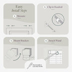 CHICOLOGY Cordless Mini Blinds for Indoor Windows, 32.75" W x 36" H, Light - Image 5