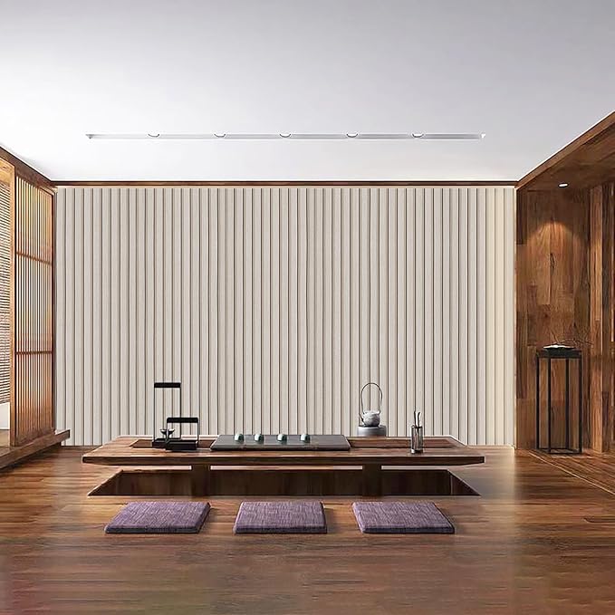 Peel and Stick Wood Slat Wallpaper - Image 6