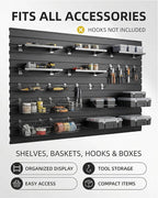 Slatwall Panels 4'x8' Garage Wall Organizer - Image 3