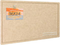 Lightomorrow Bulletin Board, 36 x 24 inches Felt Board by Lightomorrow
