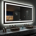 LOAAO 60”X36“ RGB LED Bathroom Mirror by LOAAO