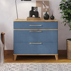Blue Wallpaper Grasscloth Peel and Stick Wallpaper 17.7inch x 196.8inch - Image 4