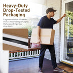 NEWBULIG Round Bathroom Mirror for Over Sink, 36 Inch Wall Mount Vanity Circle - Image 7