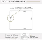 MCS Simplicity 22x28 Large Wall Mirror, Vertical & Horizontal Wall Hanging - Image 4