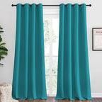 NICETOWN Room Darkening Curtains 96 inch Length 2 Panels, Thermal Insulated by NICETOWN