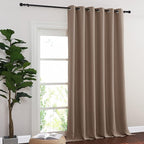 NICETOWN Blackout Sliding Glass Door Curtains, Room Darkening Thermal Insulated - Image 8