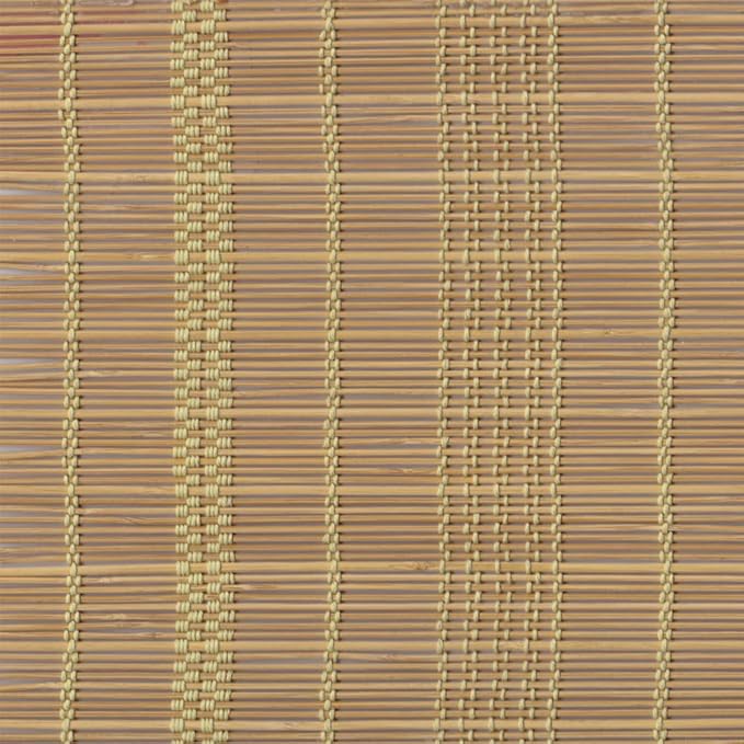 Letau No Drill No Tools Cordless Wood Window Shades Blinds, Bamboo Light - Image 3