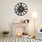 Large Wall Clock for Living Room Decor, 20 Inch Non Ticking Silent, Battery - Image 6