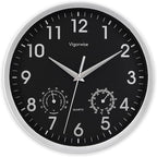 Wall Clock, Sweep Silent Movement Accurate Clocks by Vigorwise