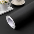practicalWs 15.7 inch x 787.4 inch Black Self Adhesive Wallpaper Peel and Stick by practicalWs