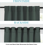 RYB HOME Short Blackout Curtains 36 inches Length - Image 7