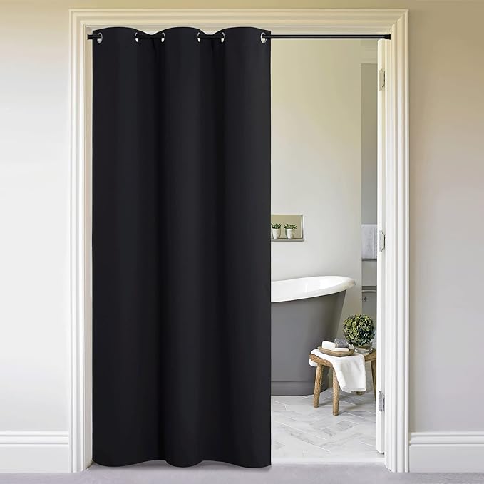 NICETOWN Door Curtain for Doorway Privacy, Curtains 120 Inch Length, Room by NICETOWN