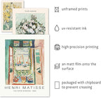 ANERZA 16 PCS Sage Green Wall Art Decor, Matisse Wall Prints - Image 3