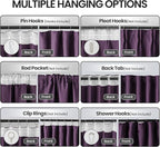 Ceiling Pinch Pleated Blackout Curtains & Drapes - Image 2
