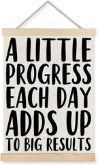 Supwhd Aesthetics Positive Affirmations Wall Decor, Inspirational Add Up to Big by Homedecoration