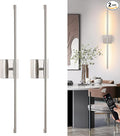 Morauroral Battery Operated Wall Sconces Set of 2, Dimmable Battery Wall Sconce by Morauroral