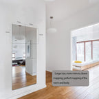 Unbreakable Wall Mirror Full Length, Over the Door Mirror - Image 7